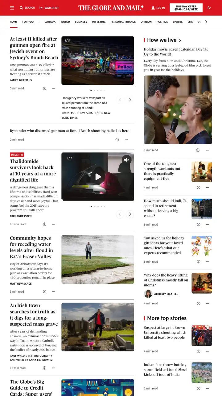 Preview of The Globe and Mail