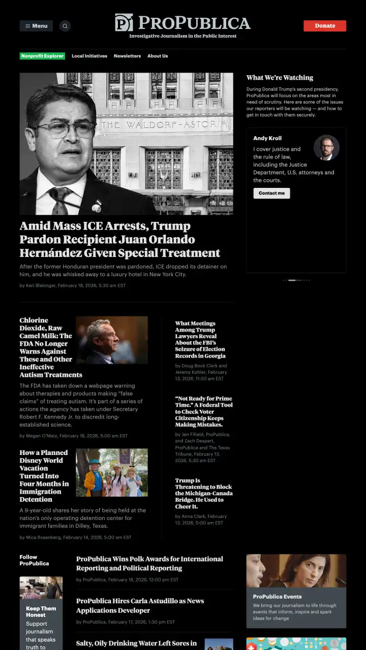 Preview of ProPublica