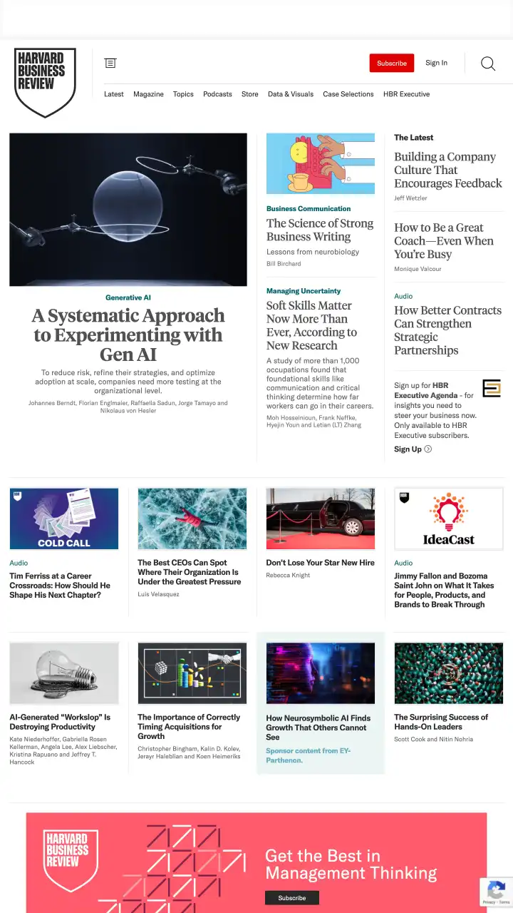 Réamhamharc de Harvard Business Review