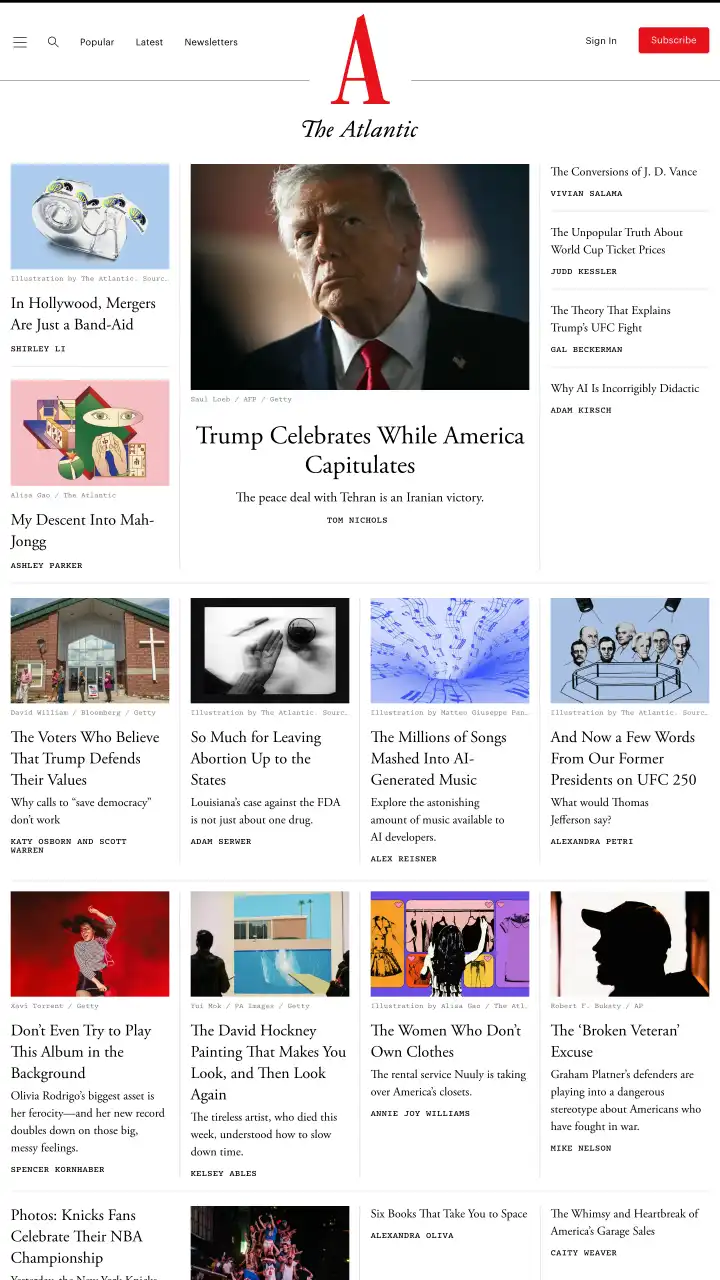 Preview of The Atlantic