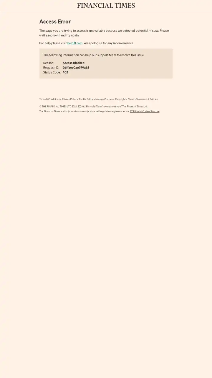 Réamhamharc de Financial Times