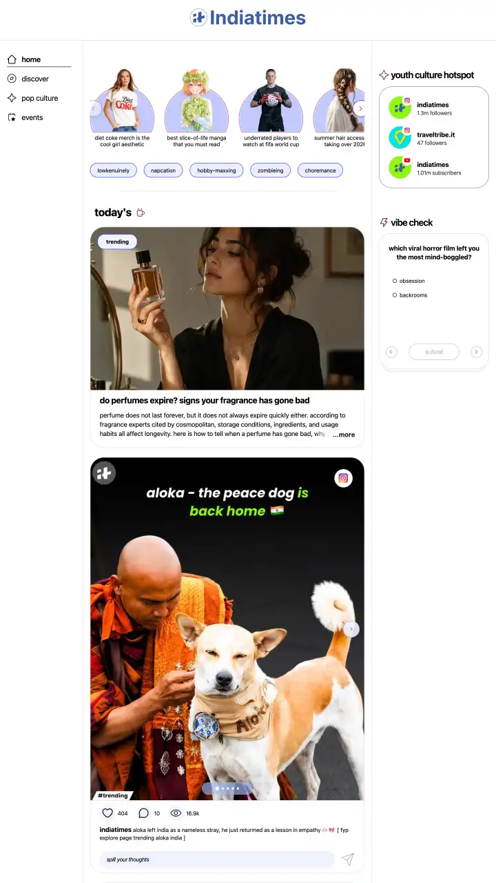 Preview of Indiatimes