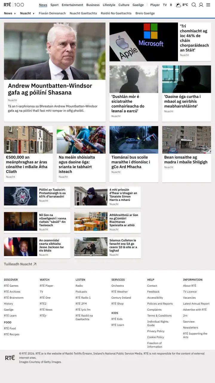 Preview of Nuacht RTÉ