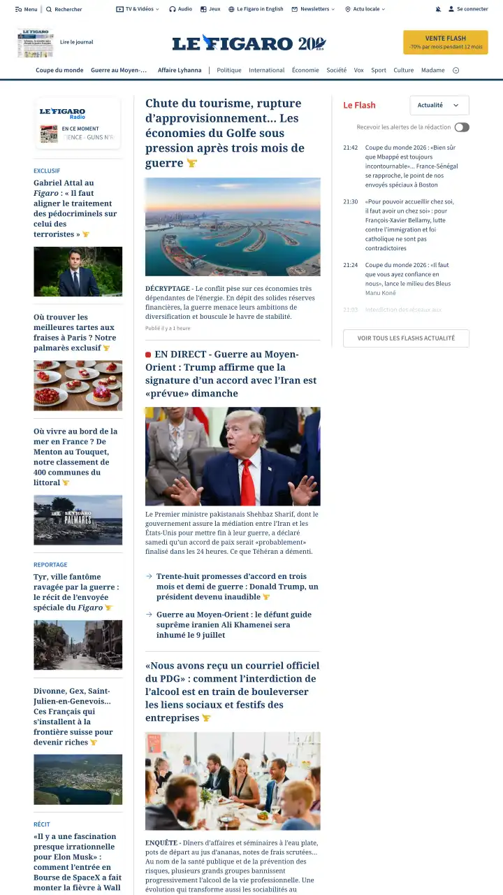Preview of Le Figaro