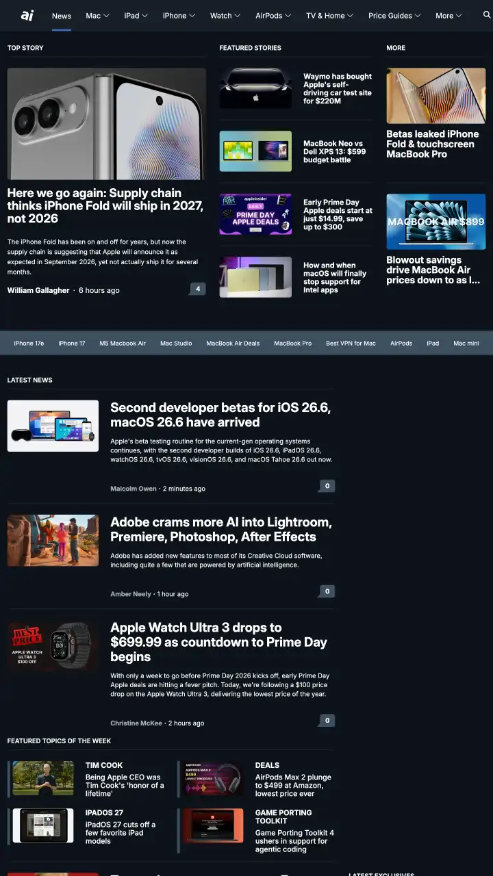 Preview of appleinsider.com