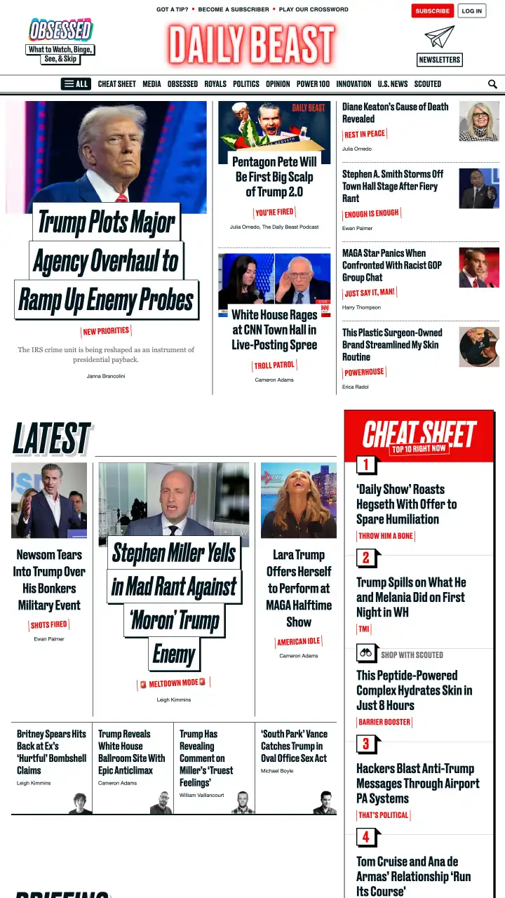 Preview of The Daily Beast