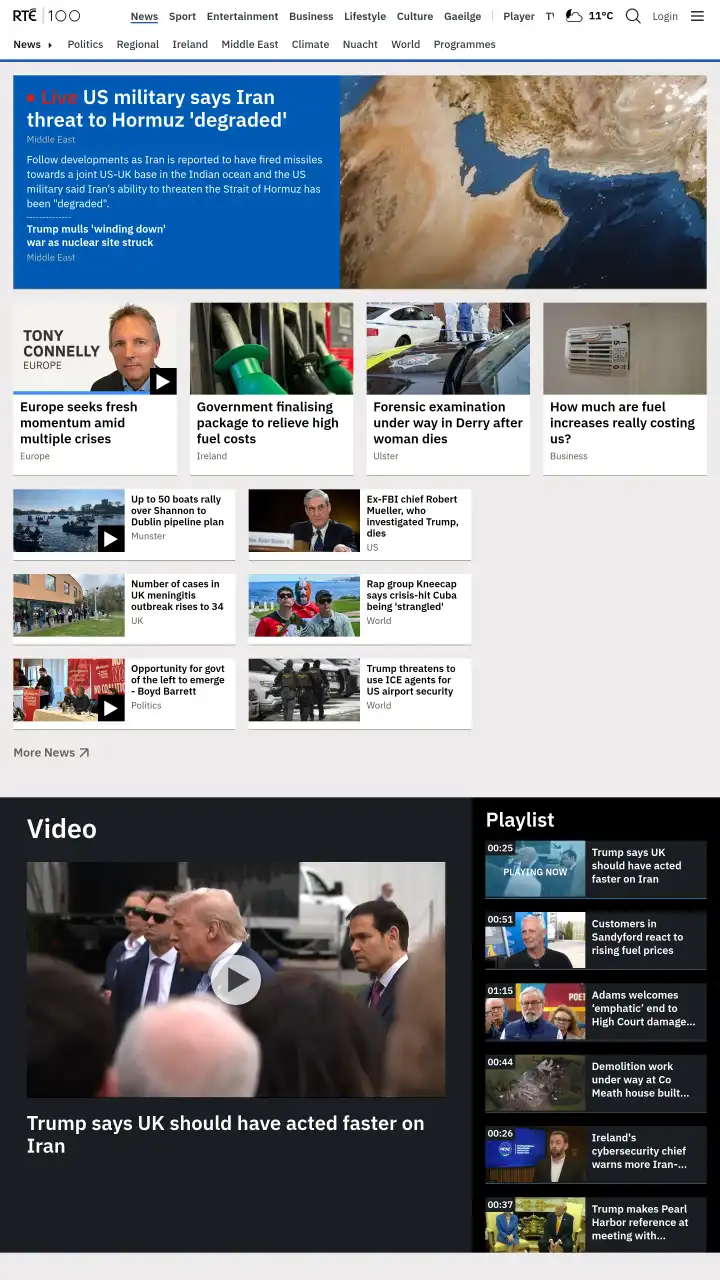 Réamhamharc de RTÉ News