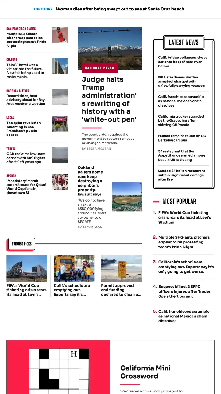 Preview of SFGate