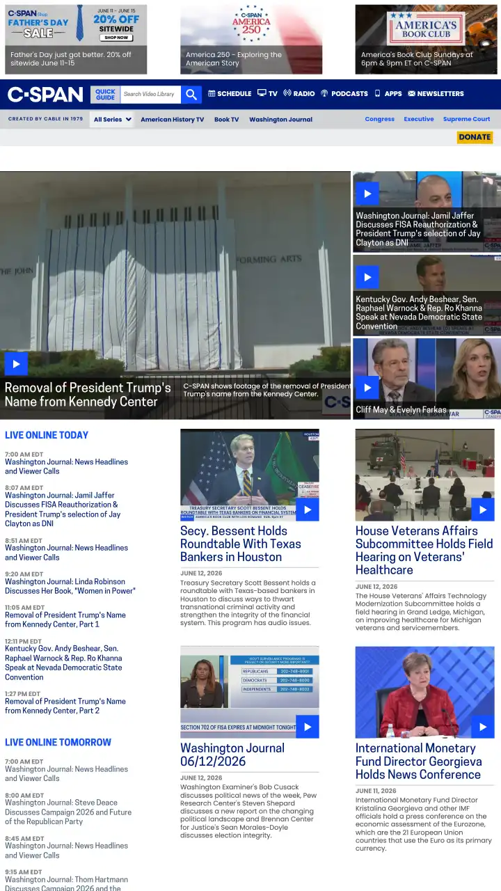 Preview of C-SPAN