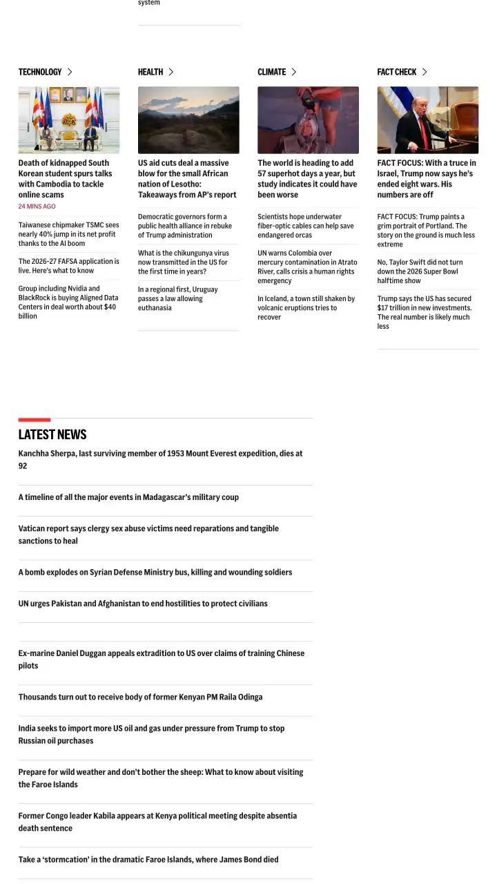 Réamhamharc de AP News