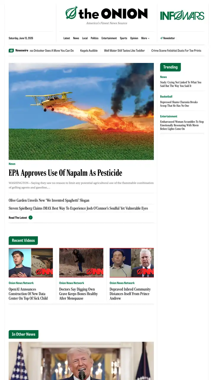 Preview of theonion.com