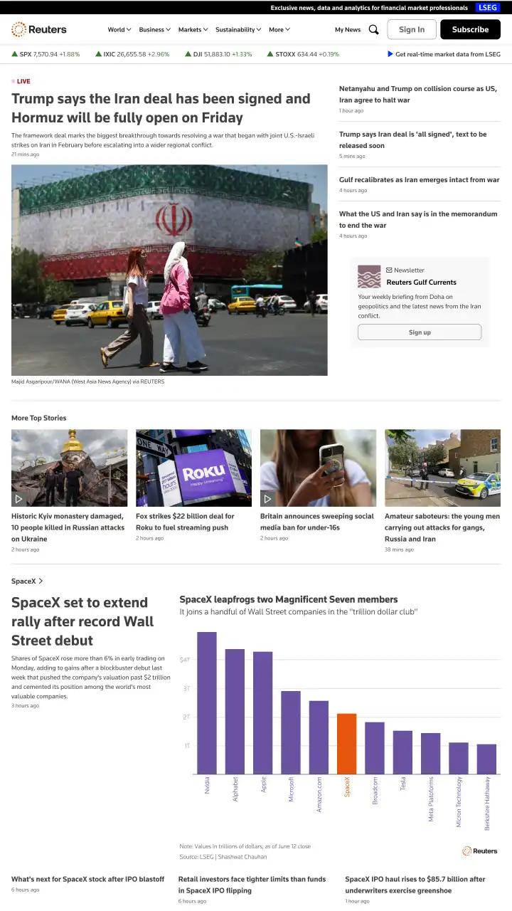 Preview of Reuters