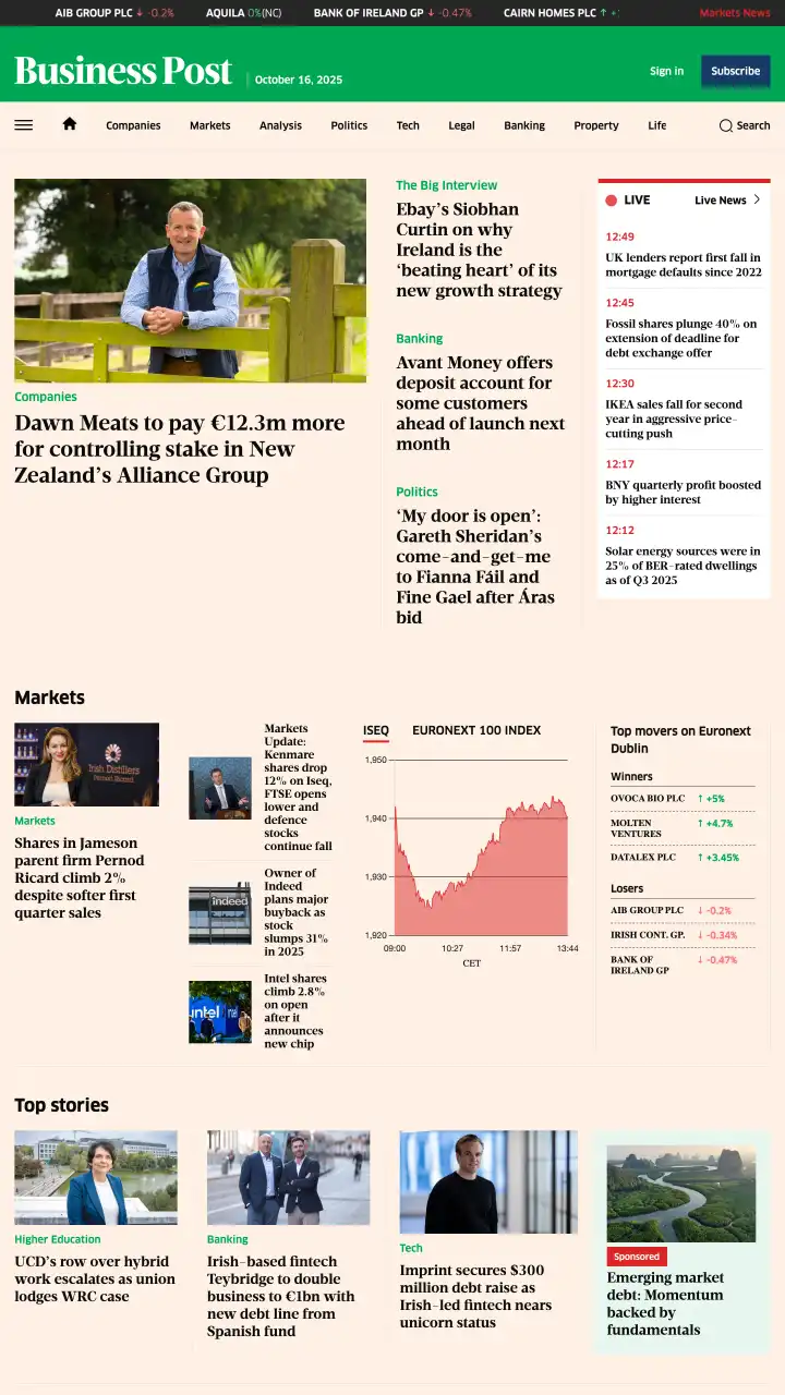 Preview of Business Post