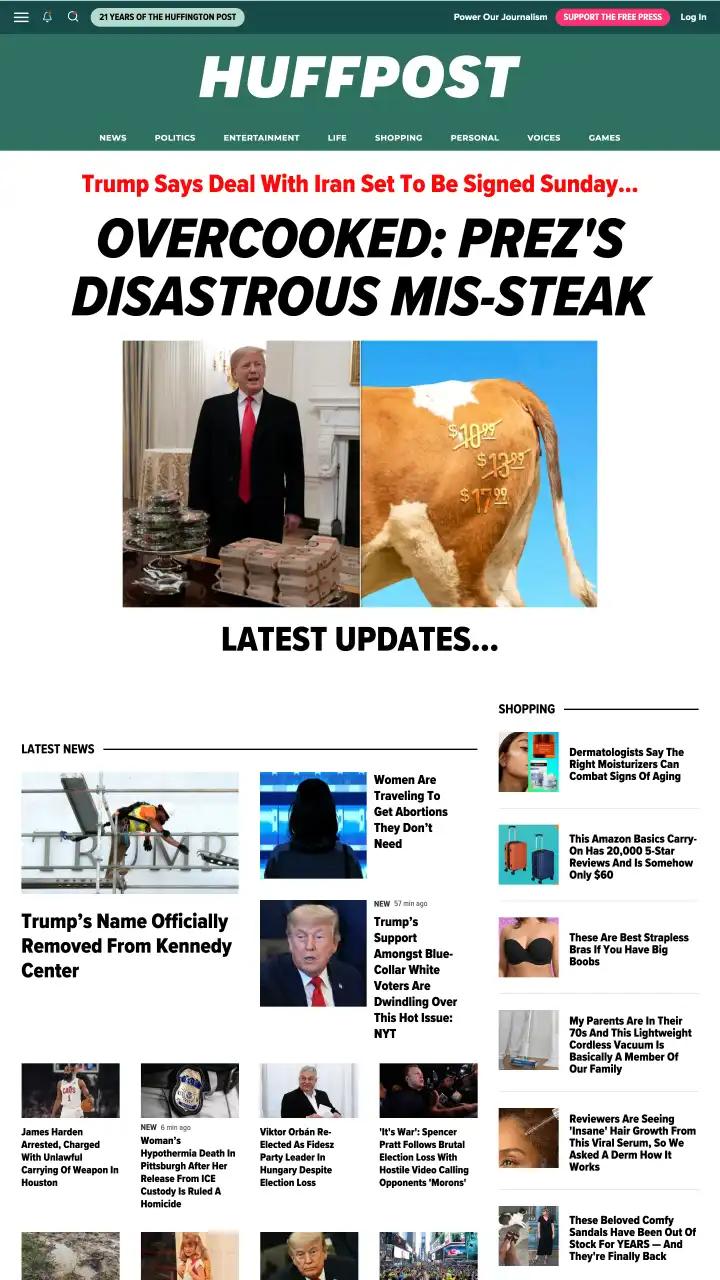 Preview of HuffPost