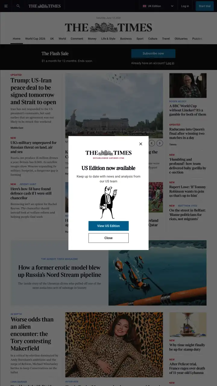 Preview of The Times