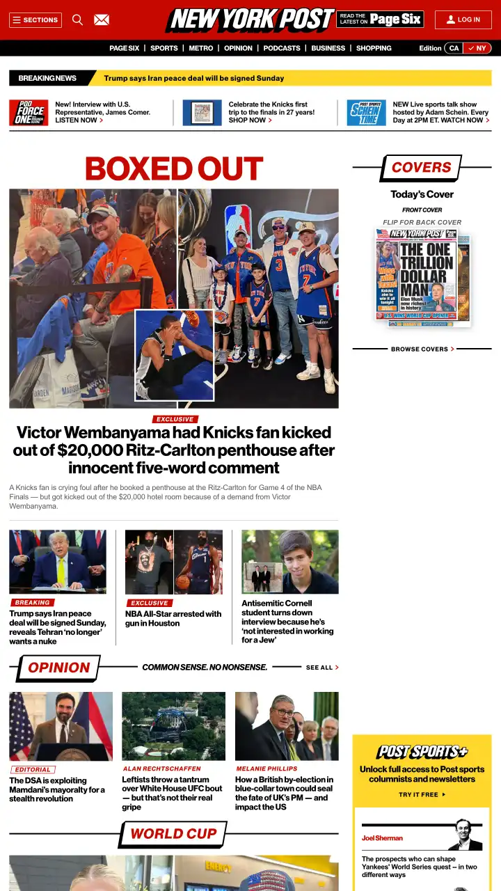 Preview of New York Post