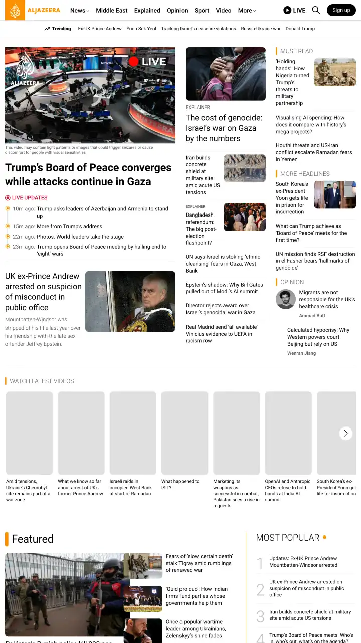 Preview of Al Jazeera