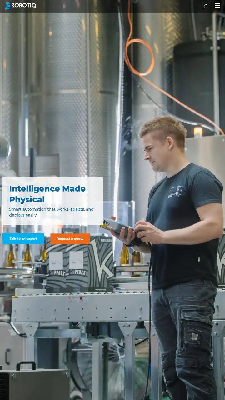 Preview of robotiq.com