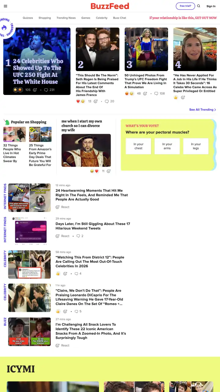 Preview of buzzfeed.com
