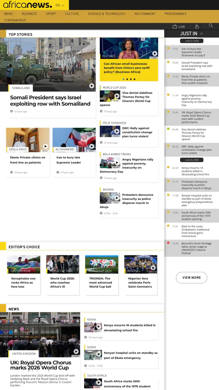 Preview of Africanews