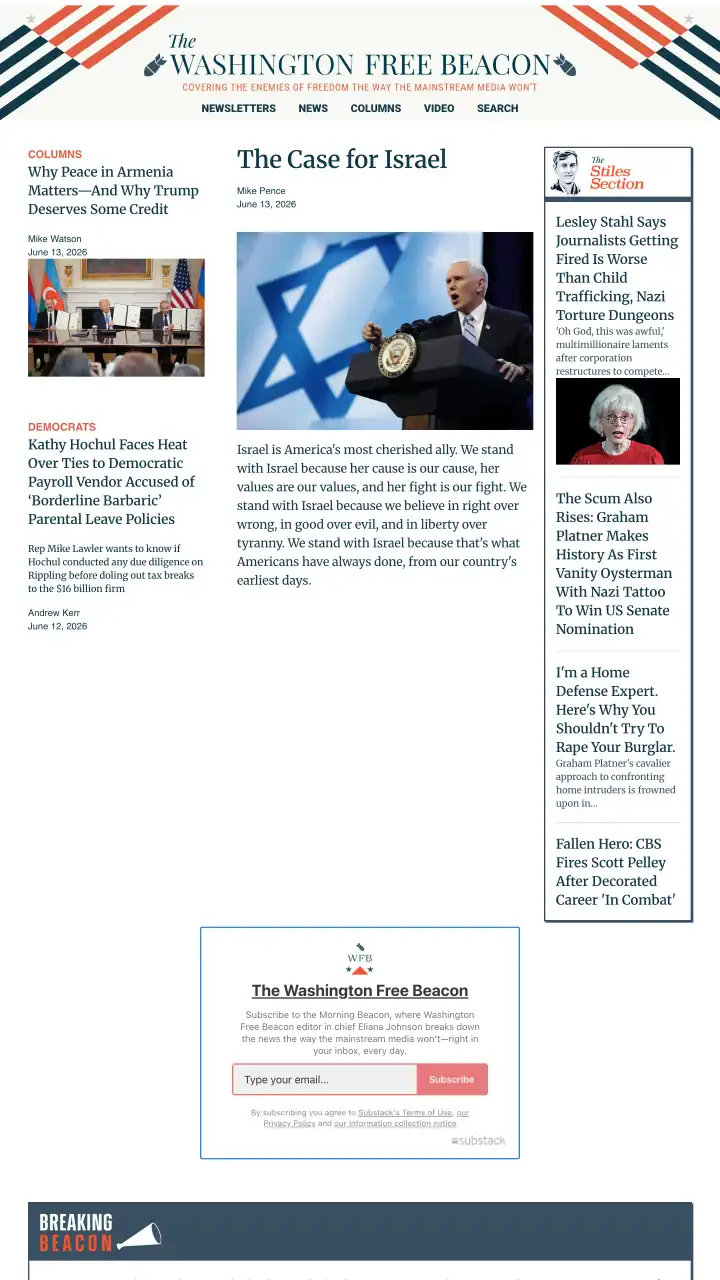 Preview of The Washington Free Beacon