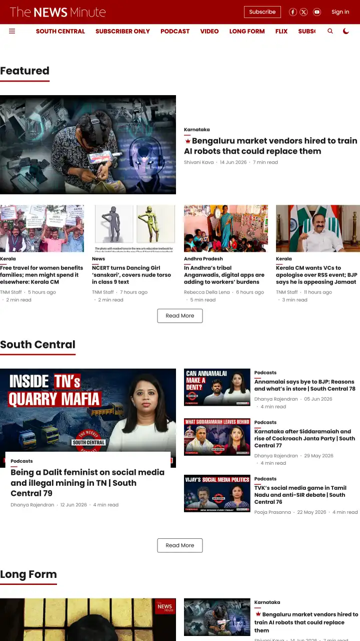Preview of The News Minute