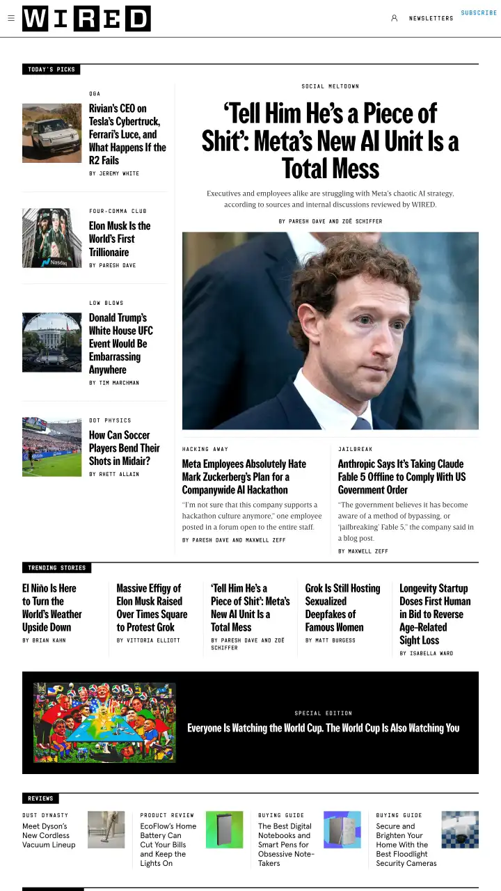Preview of WIRED