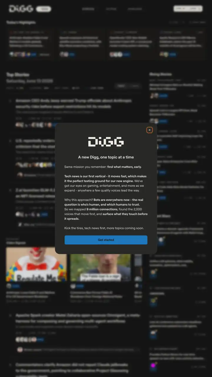 Preview of Digg