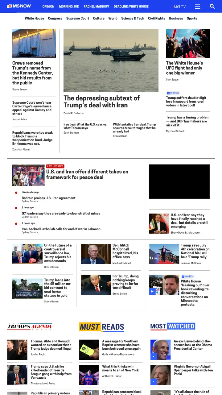Preview of MSNBC