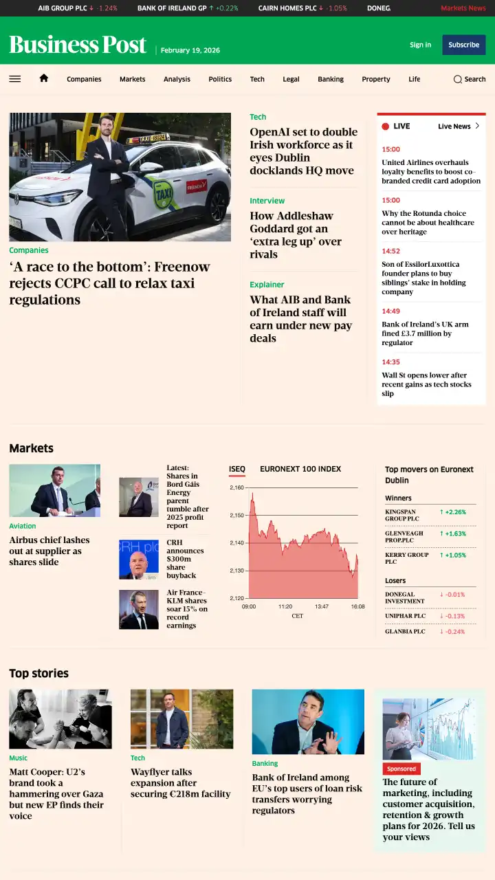 Preview of Business Post