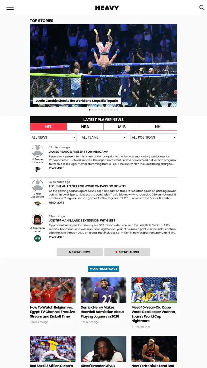 Preview of heavy.com