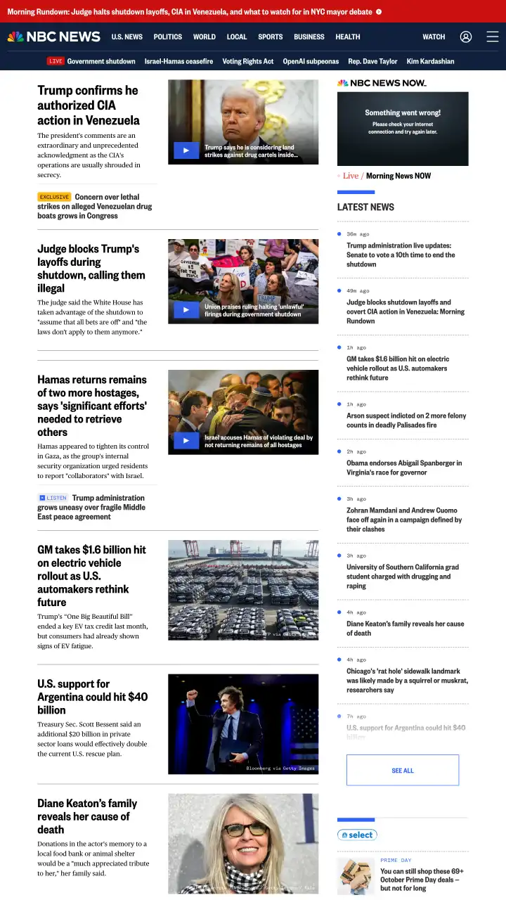 Réamhamharc de NBC News