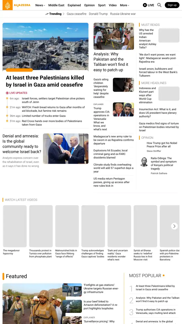 Réamhamharc de Al Jazeera