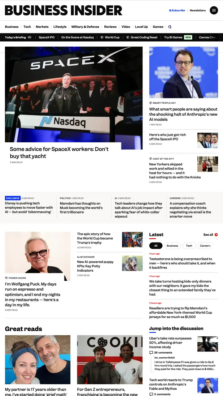 Preview of Business Insider
