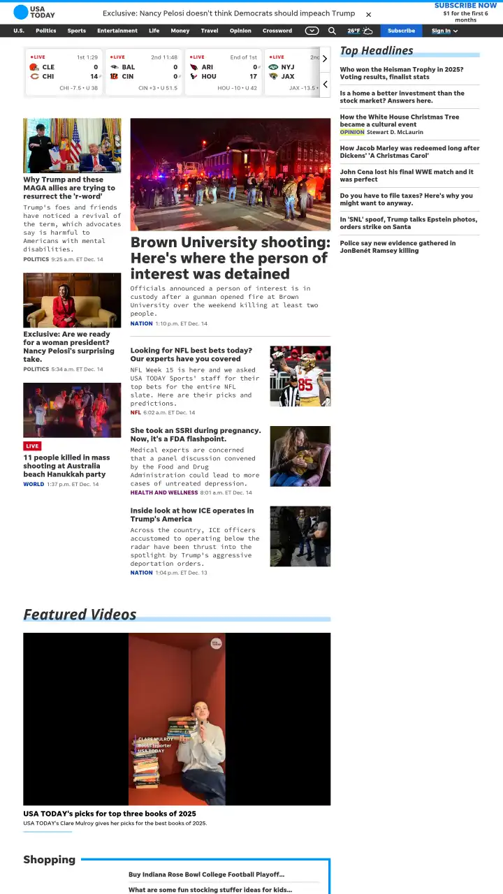 Preview of USA Today