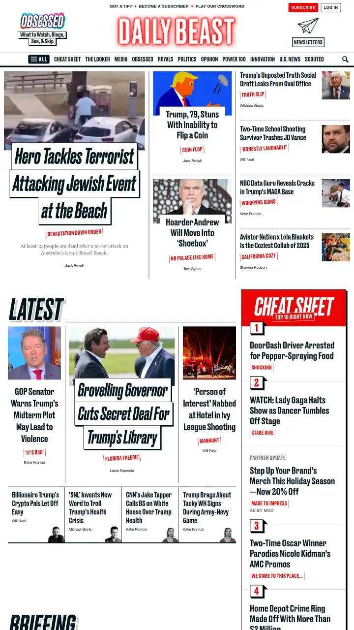 Preview of The Daily Beast