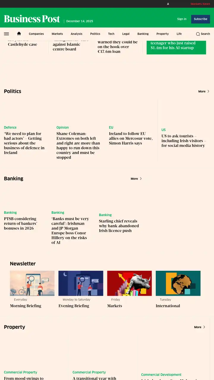 Preview of Business Post