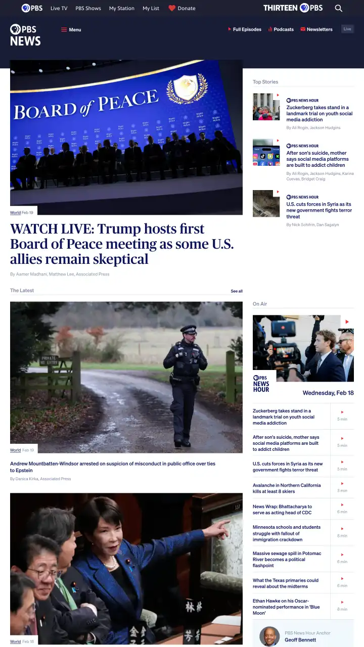 Preview of PBS NewsHour