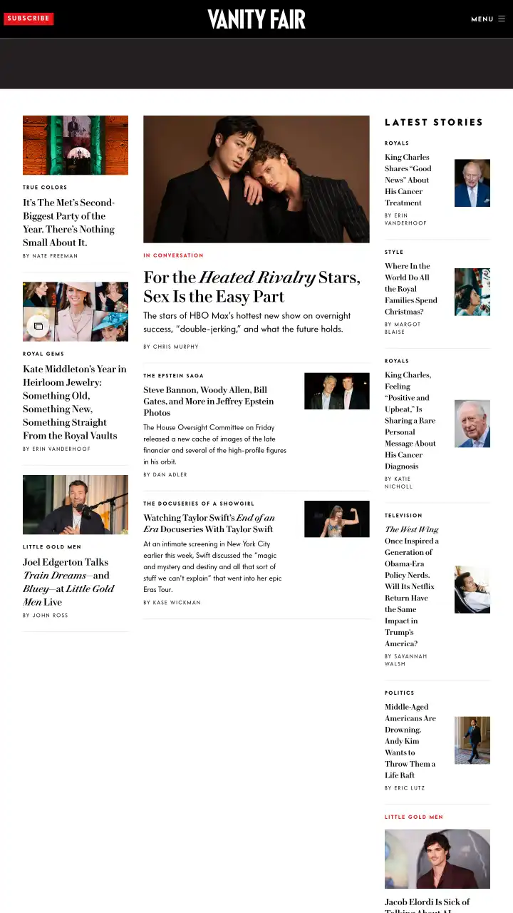 Preview of Vanity Fair