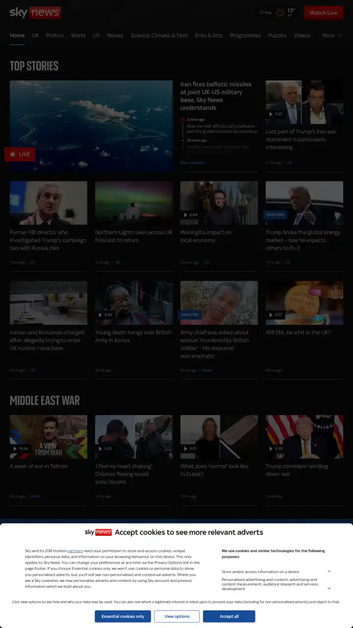 Réamhamharc de Sky News