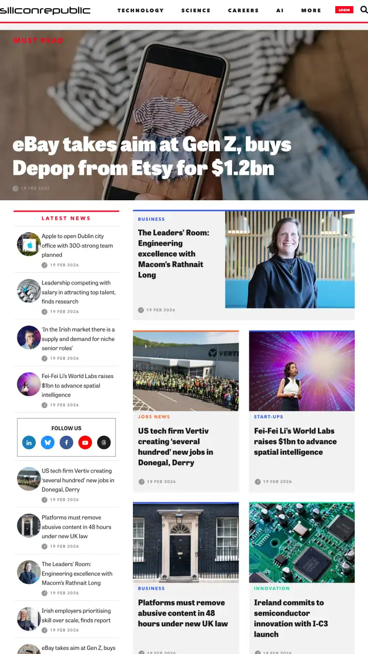 Preview of Silicon Republic