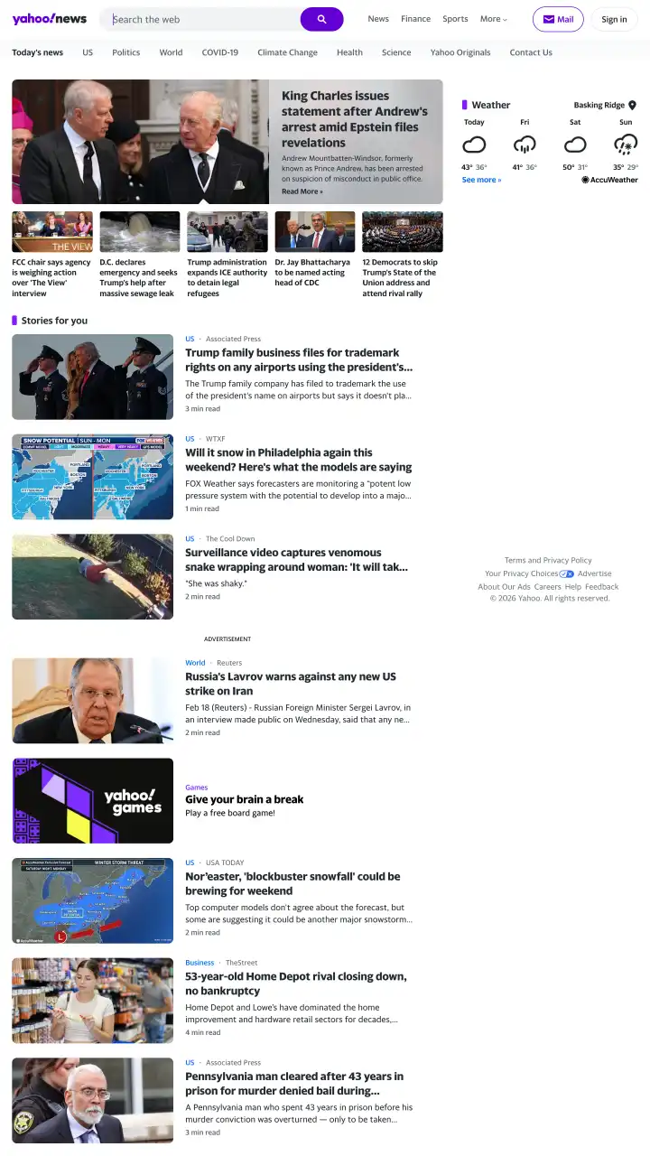 Preview of Yahoo News