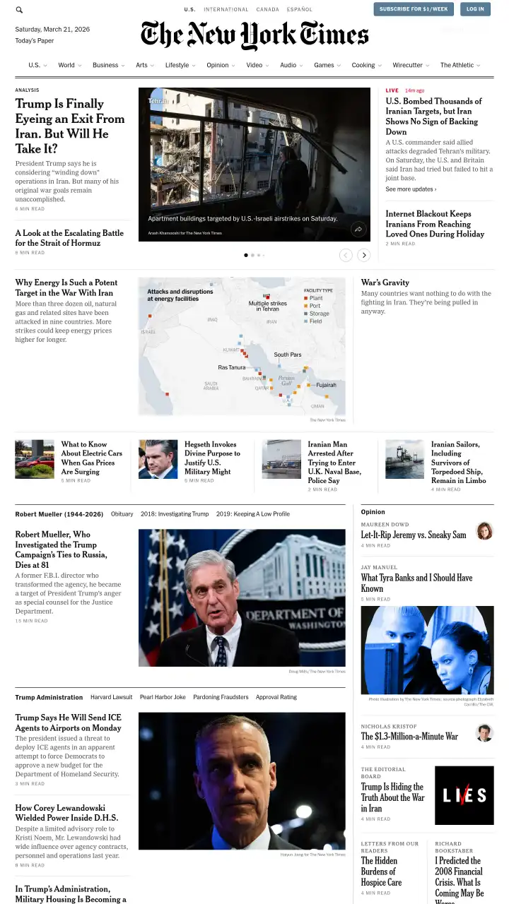 Réamhamharc de The New York Times