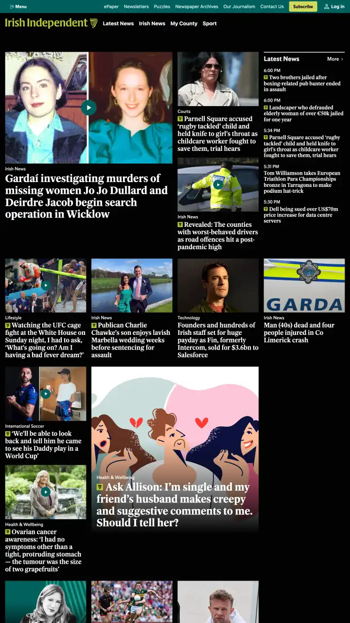 Preview of Irish Independent