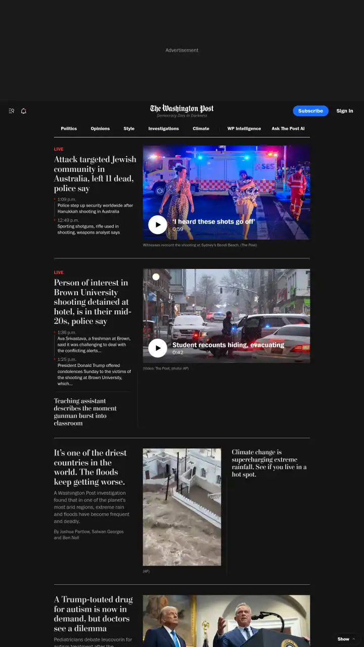 Preview of The Washington Post