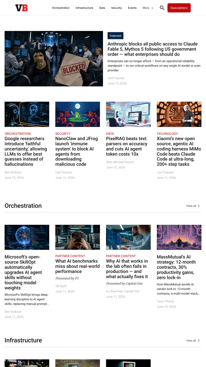 Preview of VentureBeat