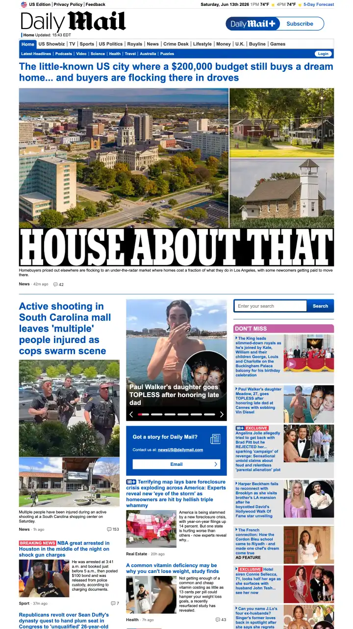 Preview of Daily Mail