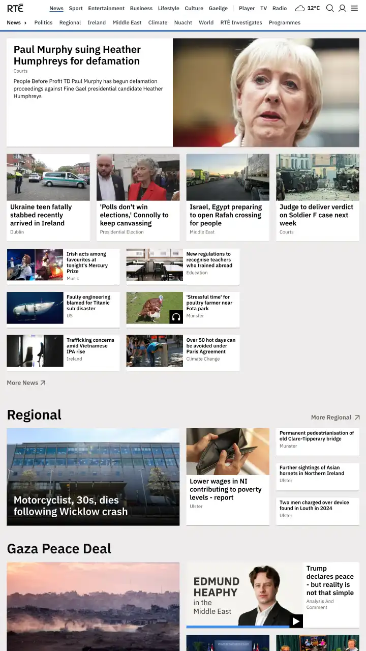 Réamhamharc de RTÉ News