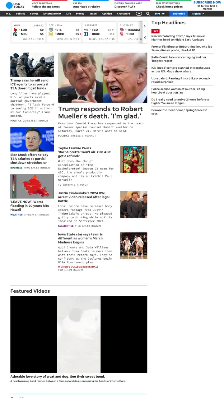 Réamhamharc de USA Today