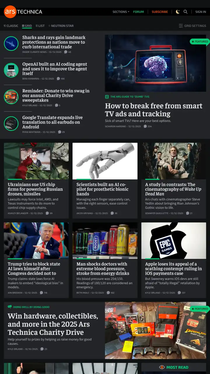 Preview of Ars Technica